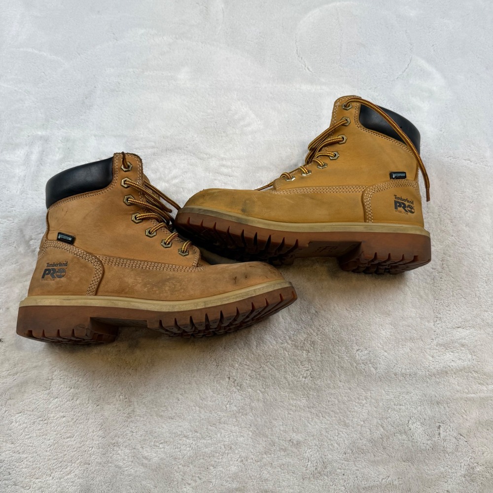 Timberland Pro Womens Work Boots Tan Leather Lace Up ASTM F2413 EH Size 6.5M‎ - Picture 11 of 11